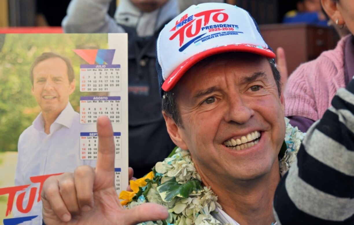 Bolivian presidential candidate Jorge