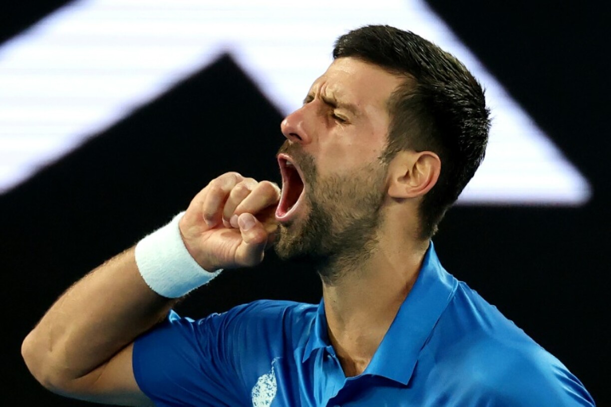 Novak Djokovic battled past Nishesh Basavareddy to make the Australian Open second round