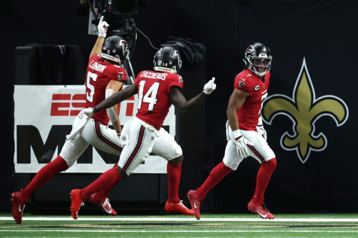 Bijan Robinson was on dominant form again for the Atlanta Falcons