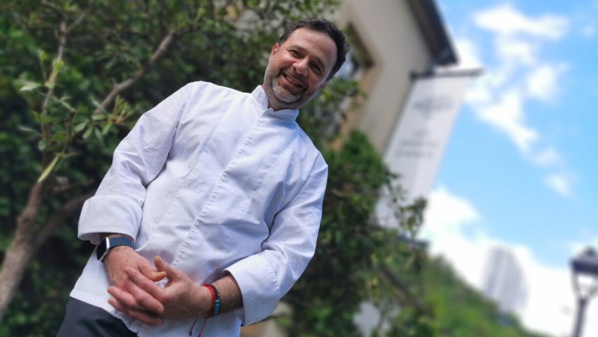Fabrice Salvador fait son retour sur la scène gastronomique luxembourgeoise, en prenant les commandes de la cuisine des Jardins d'Anaïs, à Clausen.