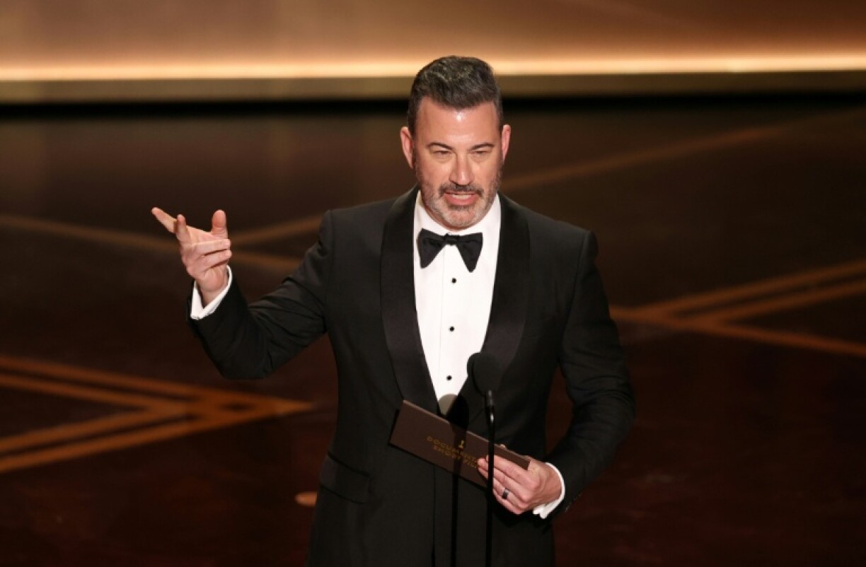 Le présentateur américain Jimmy Kimmel à Hollywood en Californie le 15 mars 2026