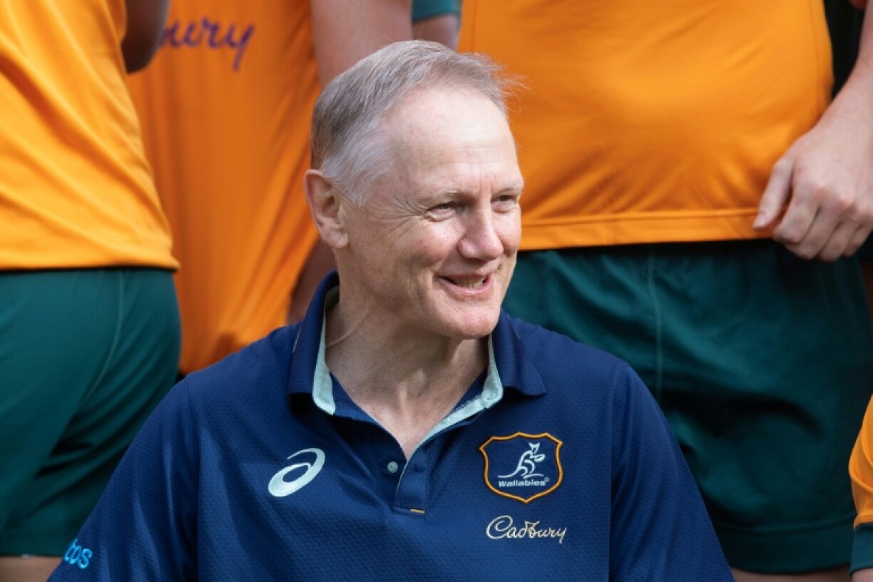 Australia's head coach Joe Schmidt
