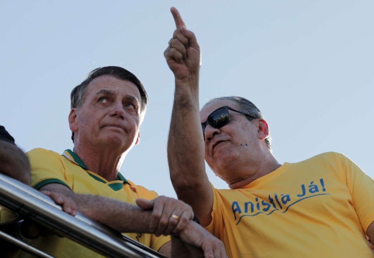 Brazil's former president Jair Bolsonaro faces trial on charges of trying to cling onto power after his October 2022 election defeat