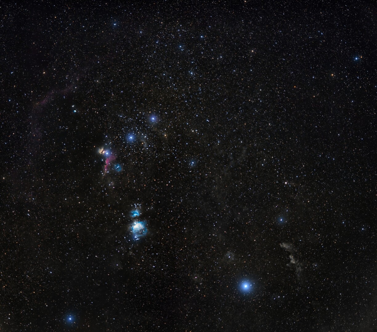 Orion Nebula seen from Eislek.