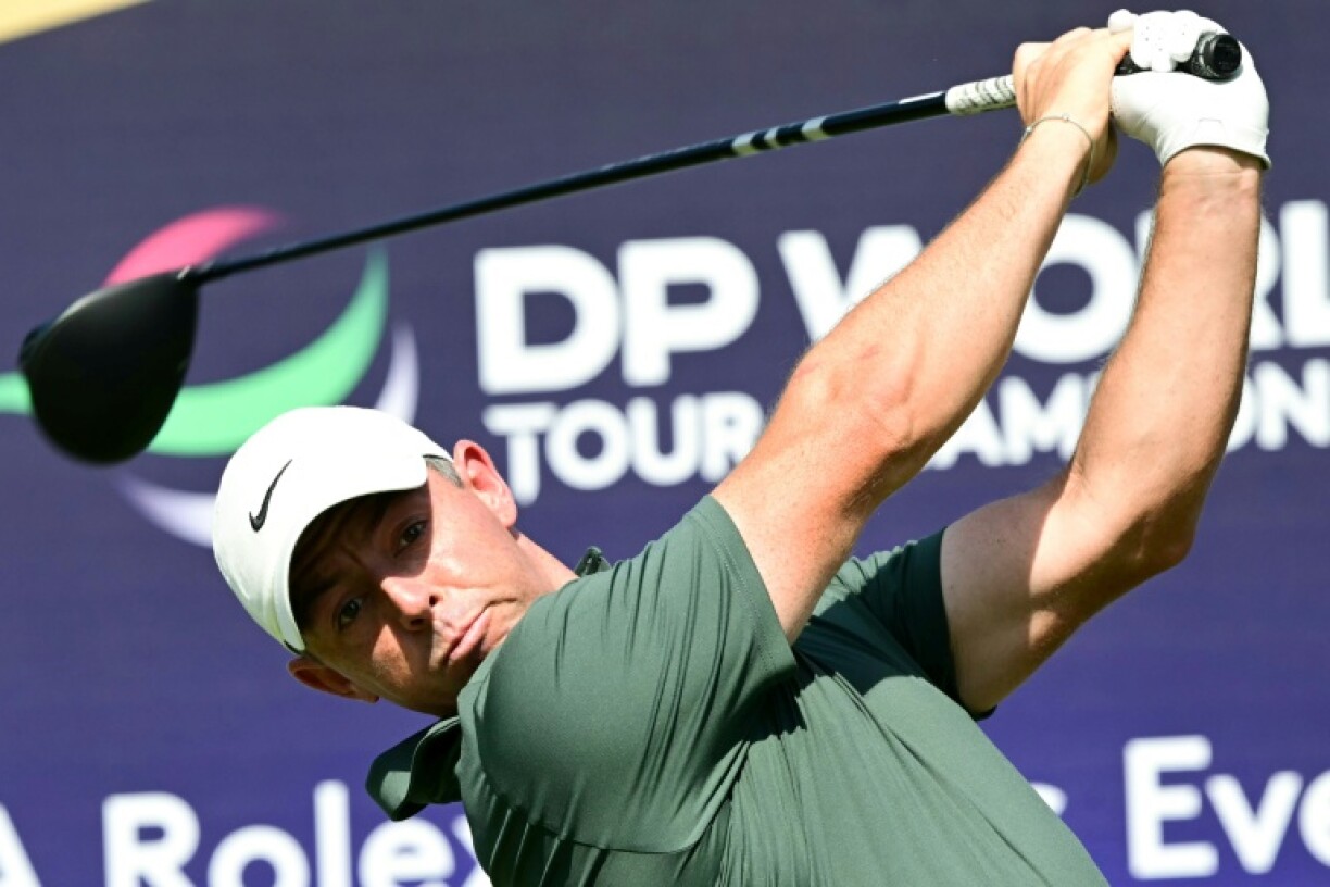 Northern Ireland's Rory McIlroy opened with a six-under par 66 in the first round of the DP World Tour Championship