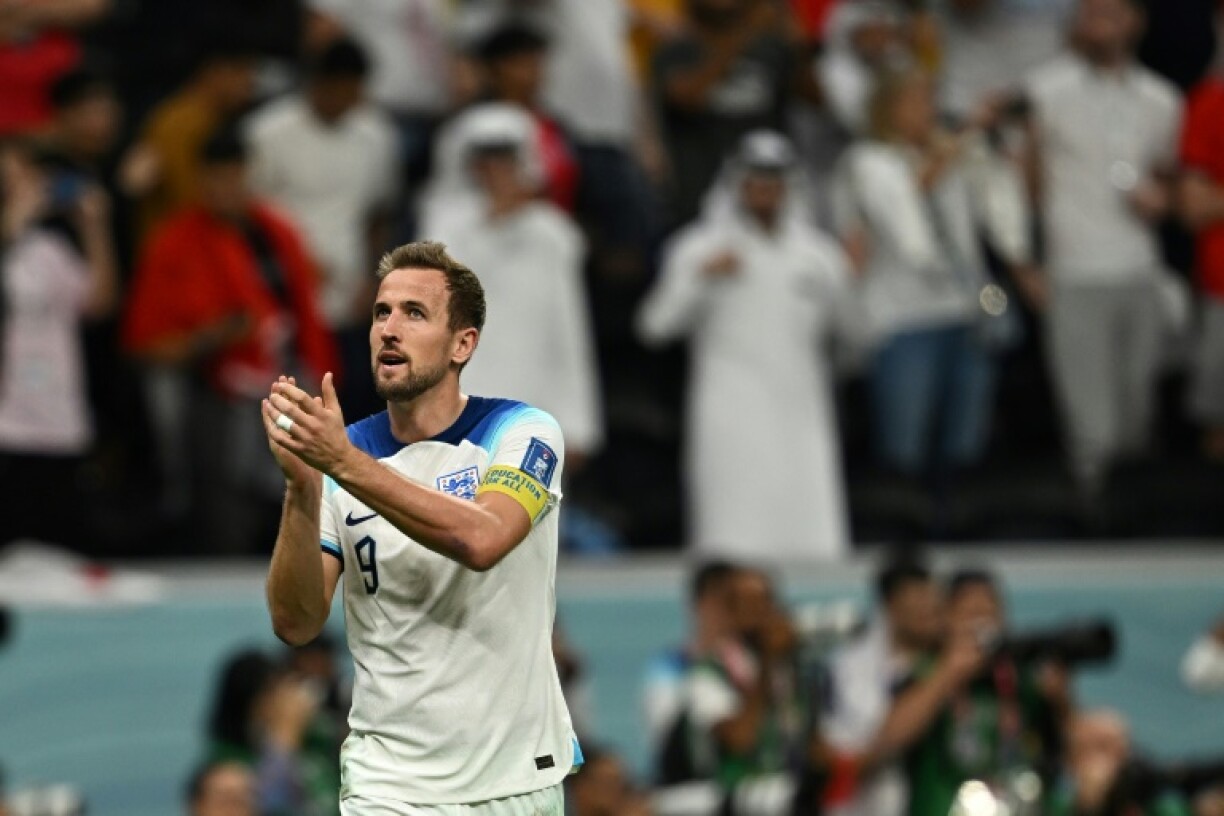 Harry a marqué son premier but du tournoi contre le Sénégal en huitièmes de finale du Mondial au Qatar, le 4 décembre 2022