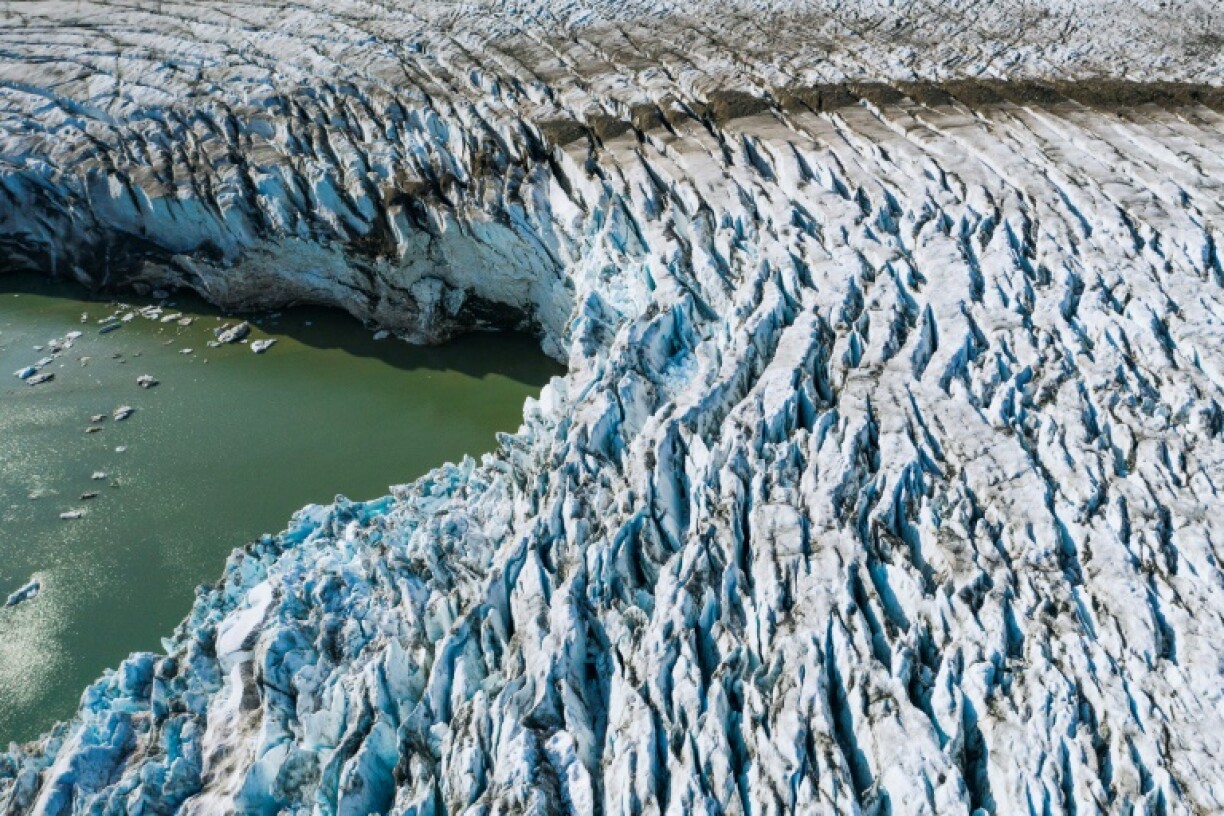 Le glacier Apusiajik, au Groenland, le 17 août 2019