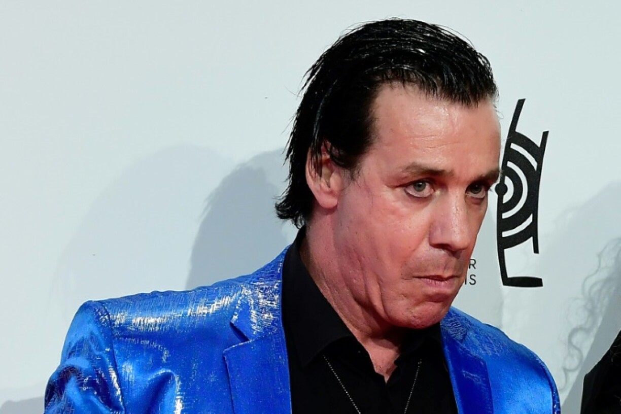 Le chanteur de Rammstein, Till Lindemann, le 6 avril 2017 à Berlin