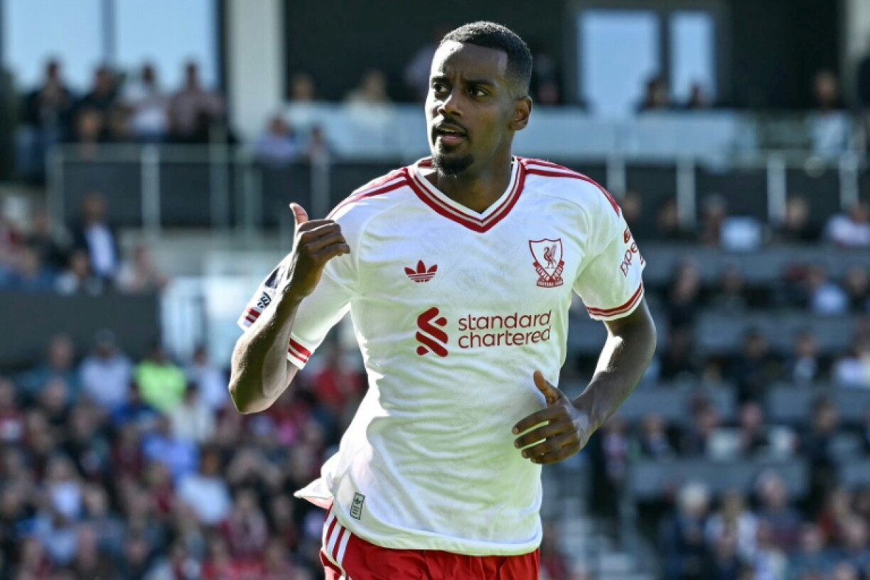 Liverpool striker Alexander Isak has scored six goals in seven Premier League matches this season