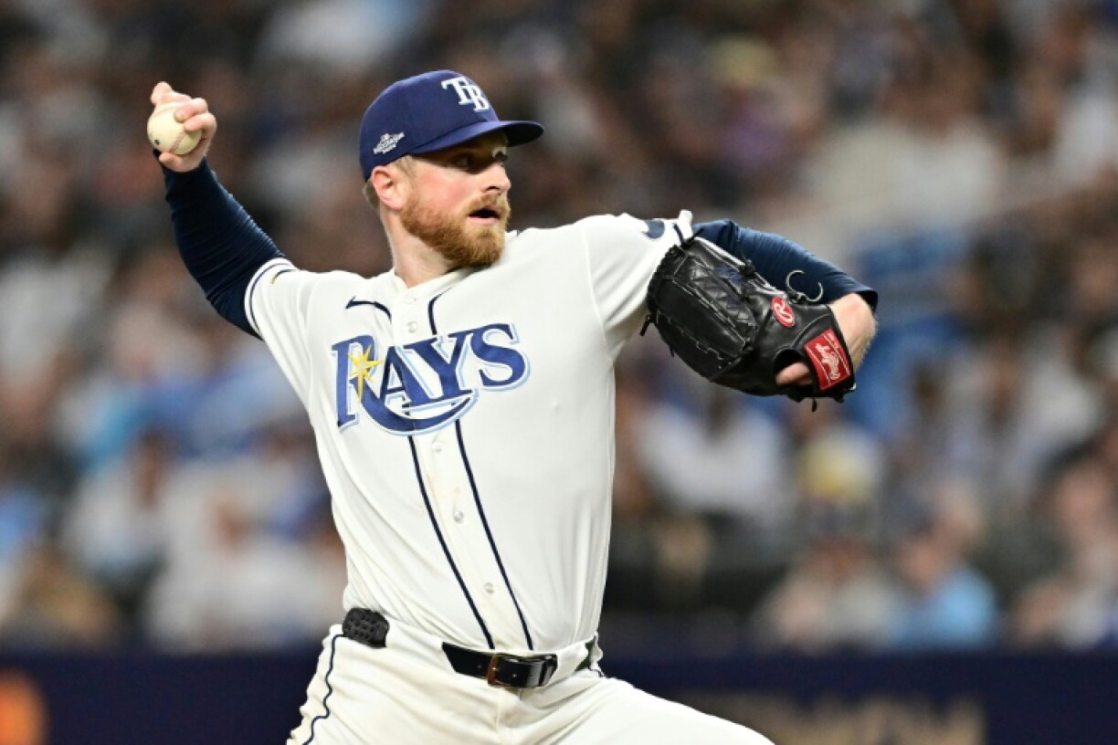 Tampa Bay pitcher Drew Rasmussen gave up just one run in the Rays' victory over the New York Yankees in their MLB playoff series opener