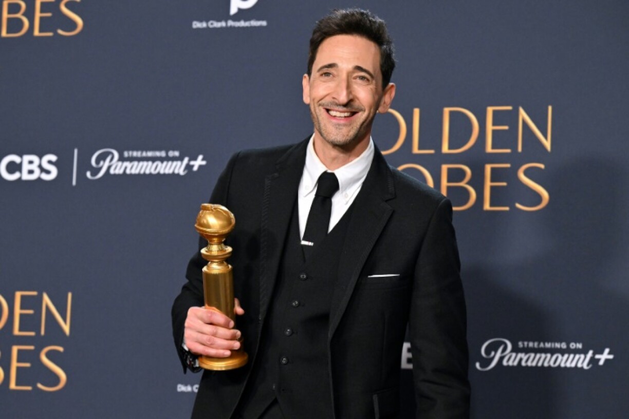 Adrien Brody won the Golden Globe for best drama lead actor for 'The Brutalist'