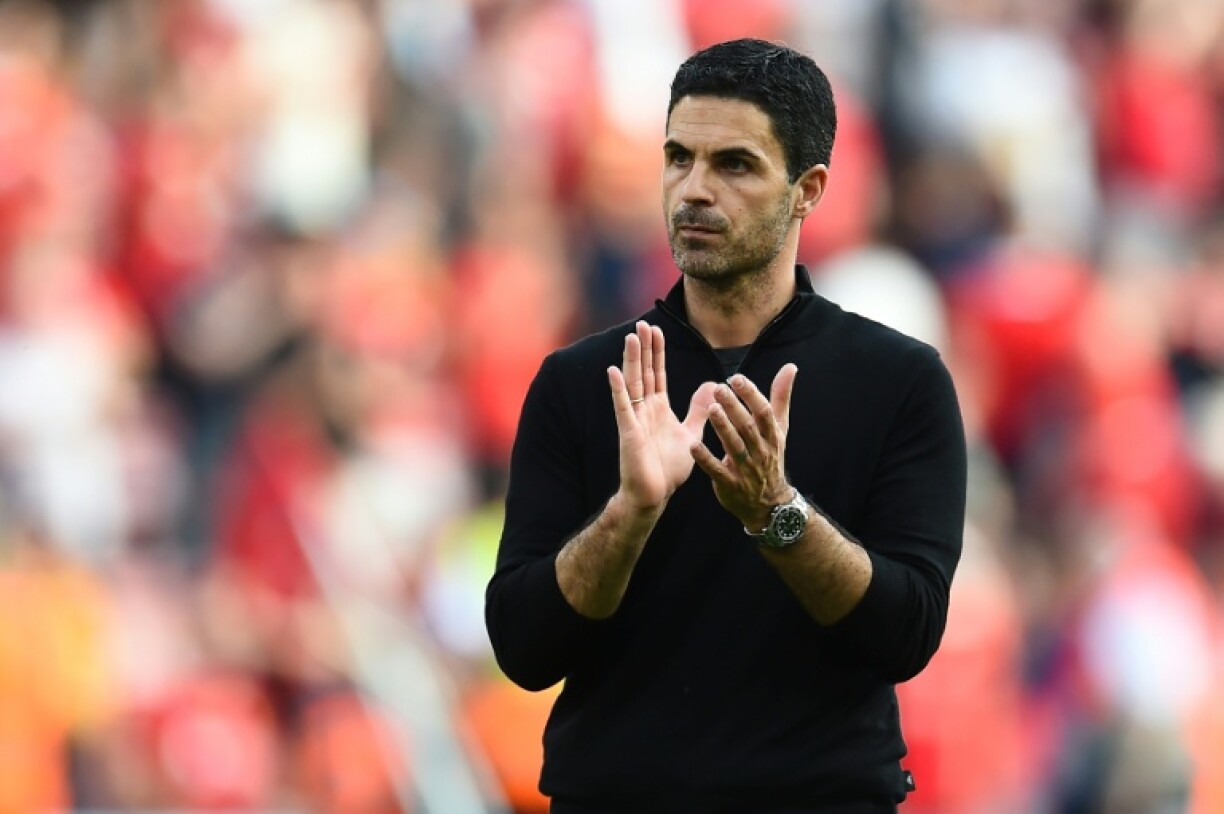 Mikel Arteta's Arsenal are second in the Premier League
