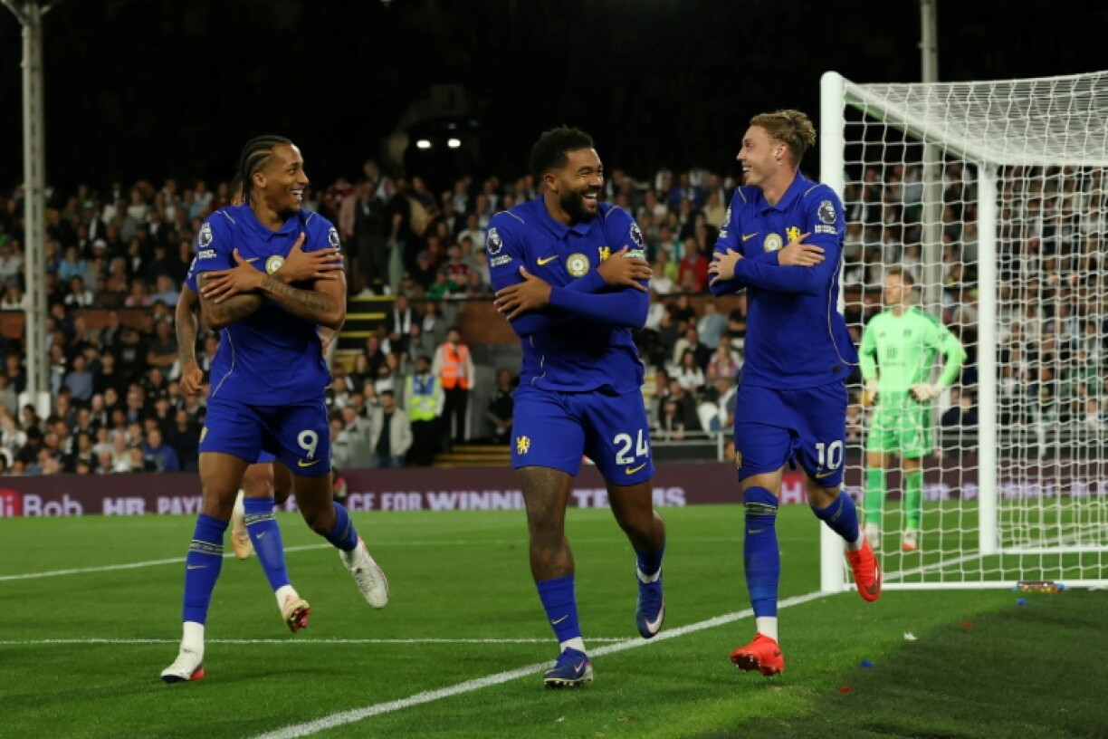 Chelsea, grâce notamment à des buts de Cole Palmer (N.10) et Joao Pedro (N.9) s'est sorti du piège de Fulham lors du derby londonien disputé à Craven Cottage, le 24 août 2026