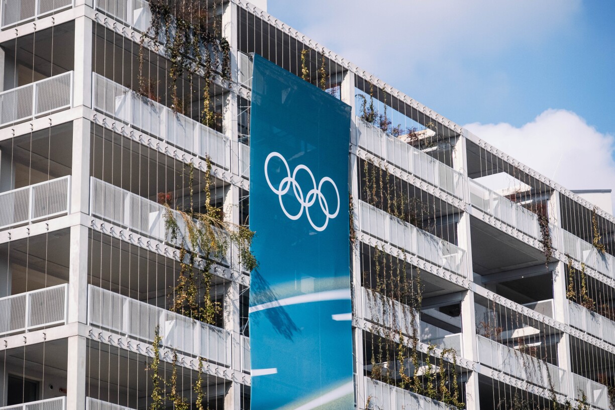 En Deel vum olympeschen Duerf zu Mailand