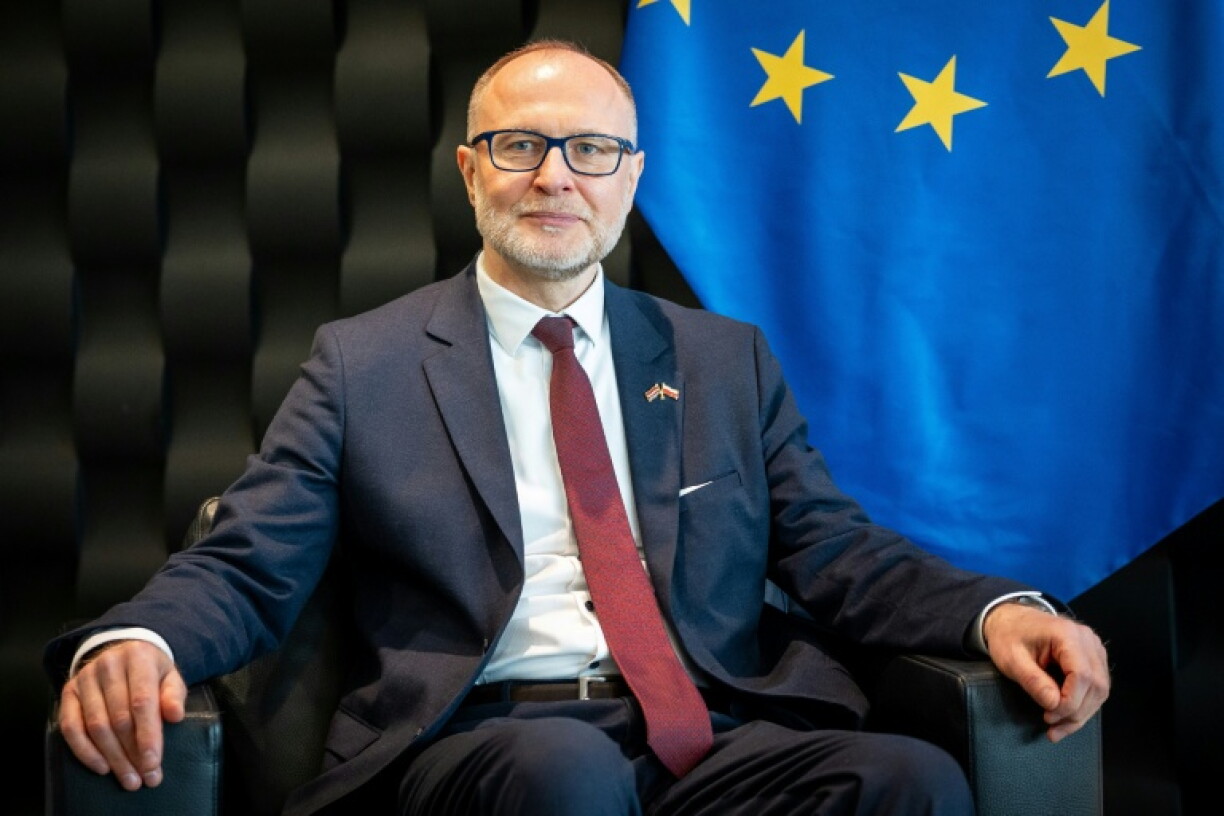 Le ministre letton de la Défense, Andris Spruds à Varsovie, le 6 mai 2026 en Pologne