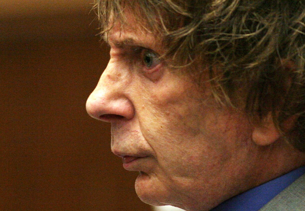 In this file photo music producer Phil Spector is seen during his murder trial at the Los Angeles Superior Court on September 20, 2007 in Los Angeles, California.
