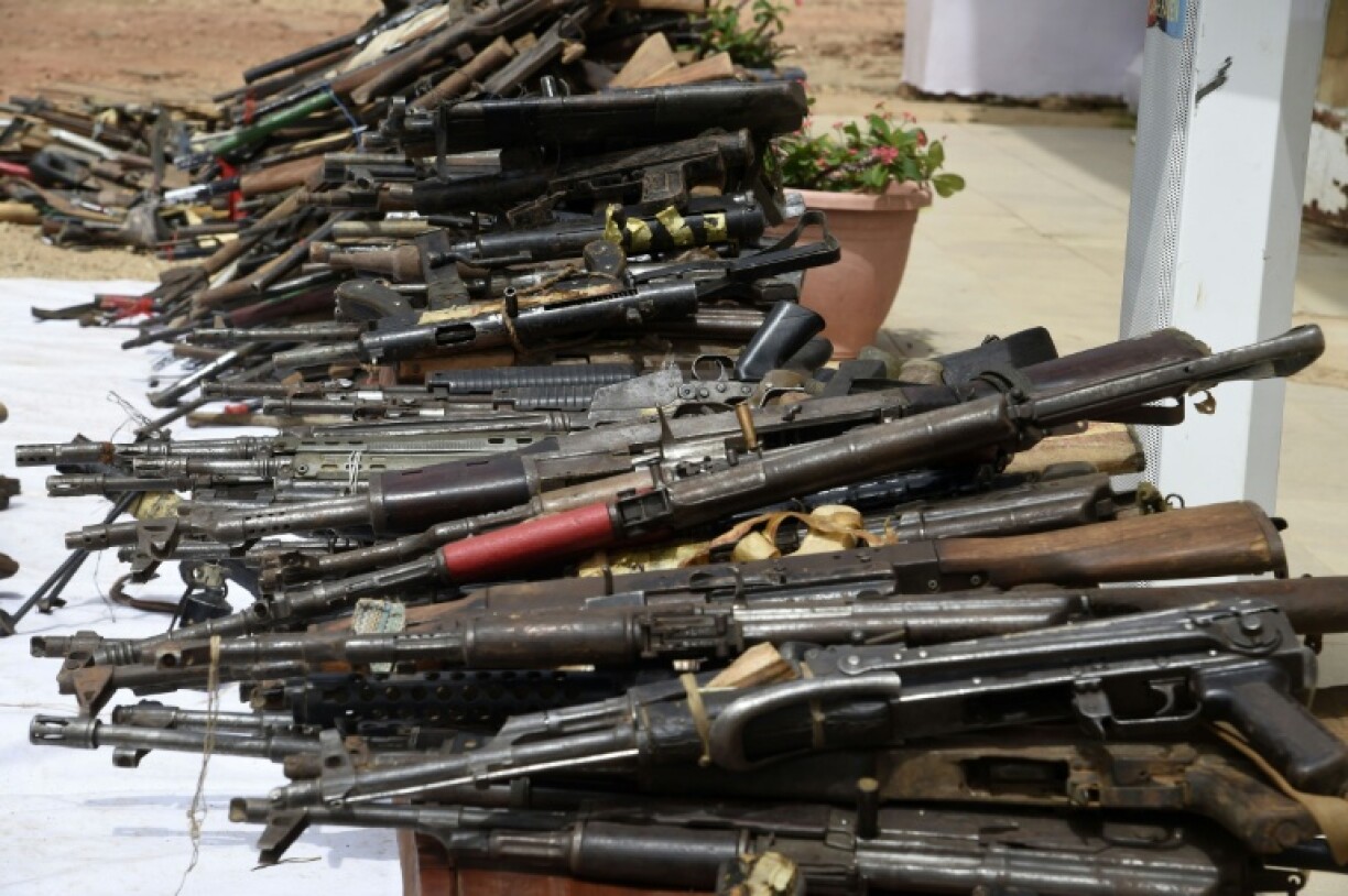 The United States is not Nigeria's top weapons supplier, typically trailing third behind China and Russia