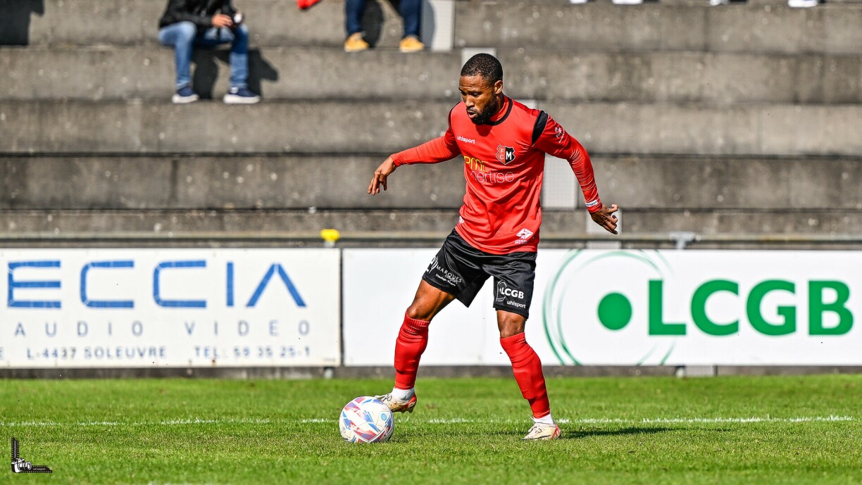 Légende Lenny Houelche et Mondercange ont encore laissé passer l’occasion de prendre un point. La situation devient préoccupante.