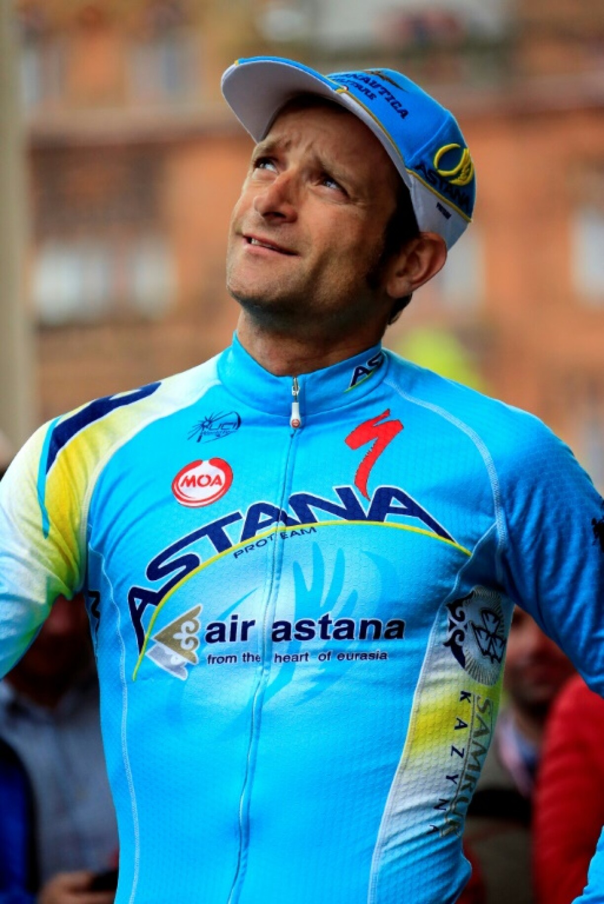 Italian cyclist Michele Scarponi was killed in 2017