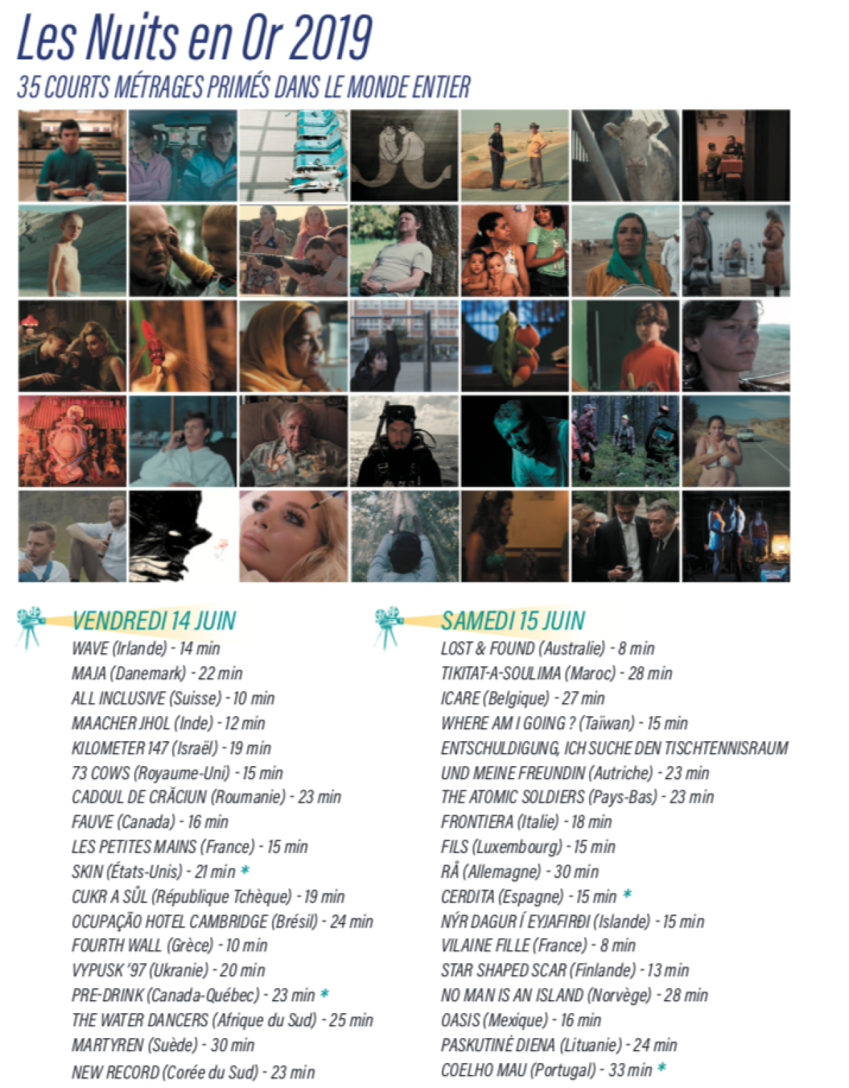 2019 programme on Friday 14 June and Saturday 15 June.