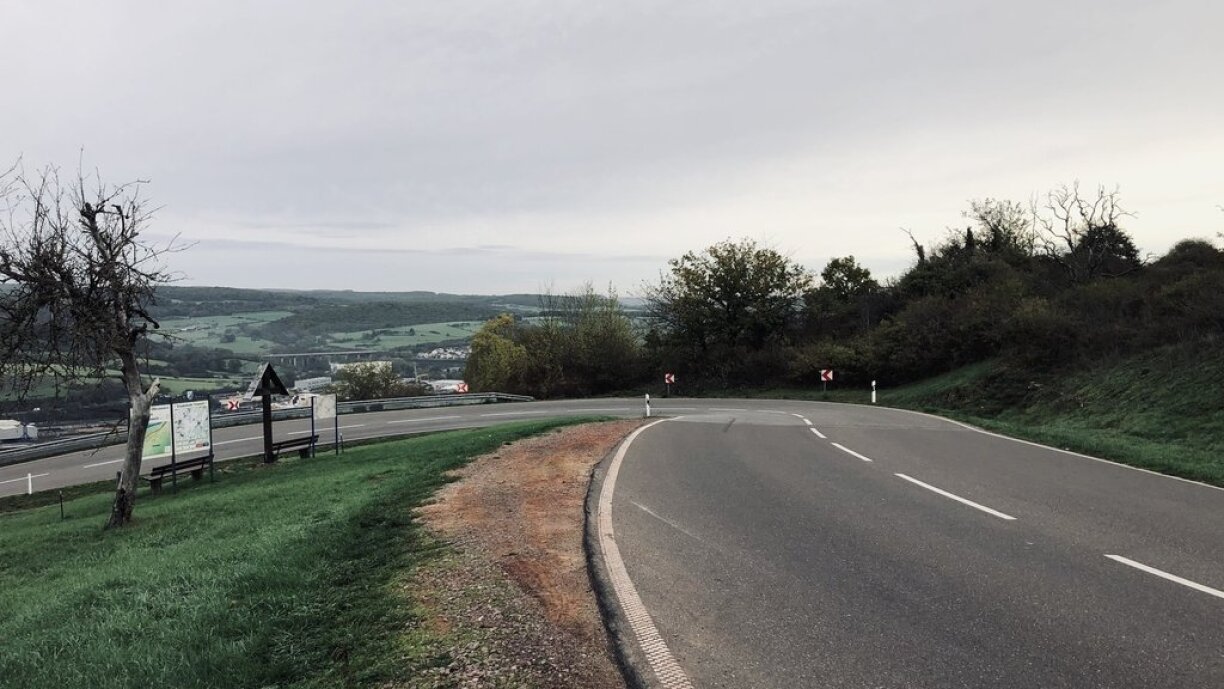 Other parts of the victim's body were found in a car park near Temmels in Germany.