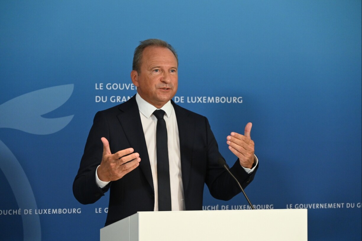 Gilles Roth, ministre des Finances, présente le paquet fiscal baptisé