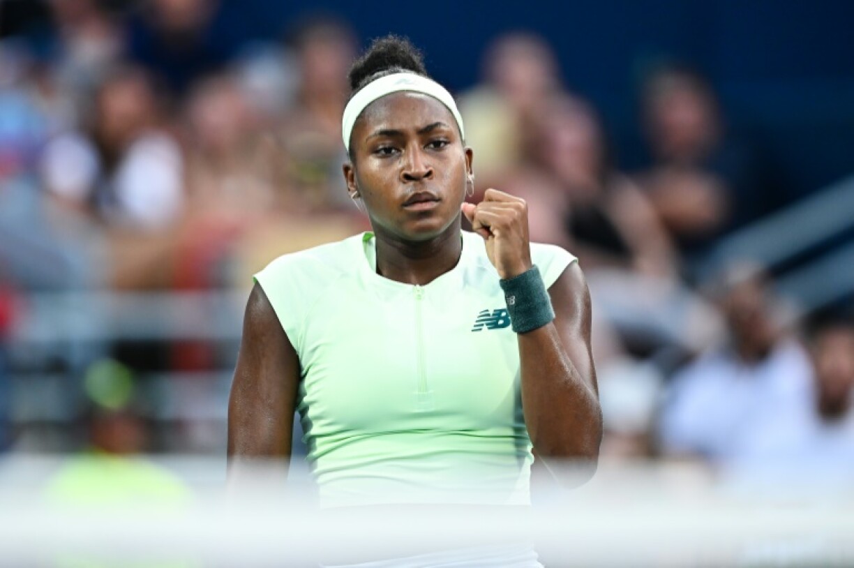US top seed Coco Gauff outlasted compatriot Danielle Collins to reach the third round of the WTA Canadian Open