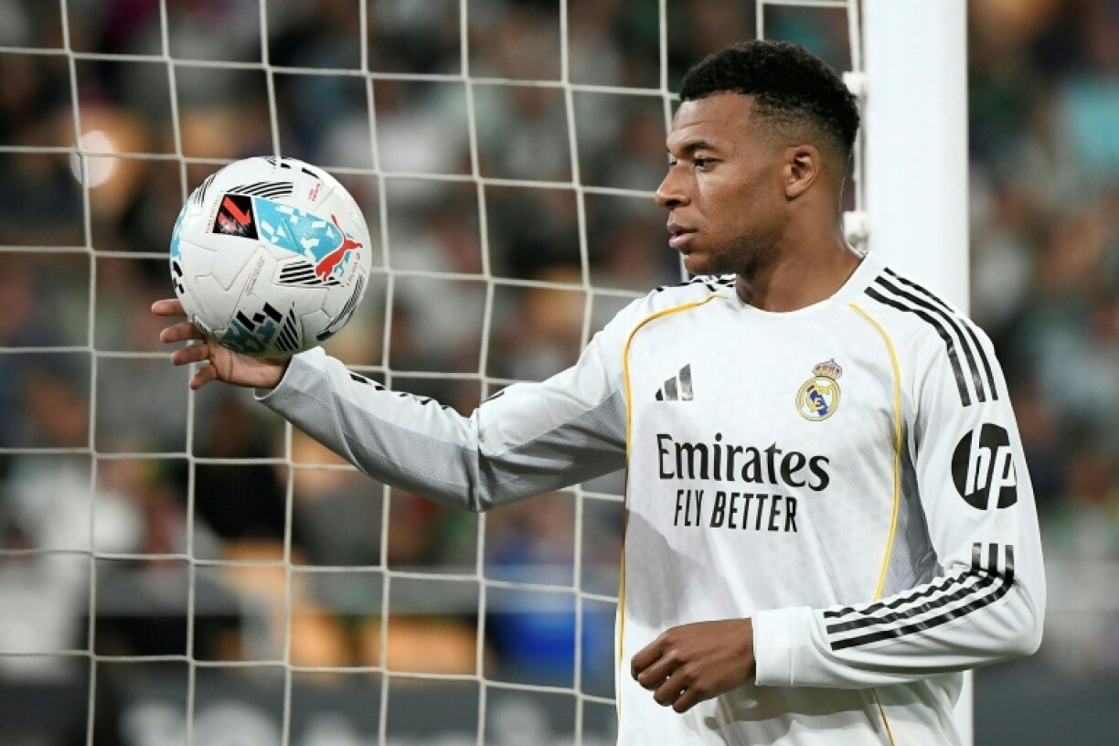 Kylian Mbappé à Séville le 24 avril 2024