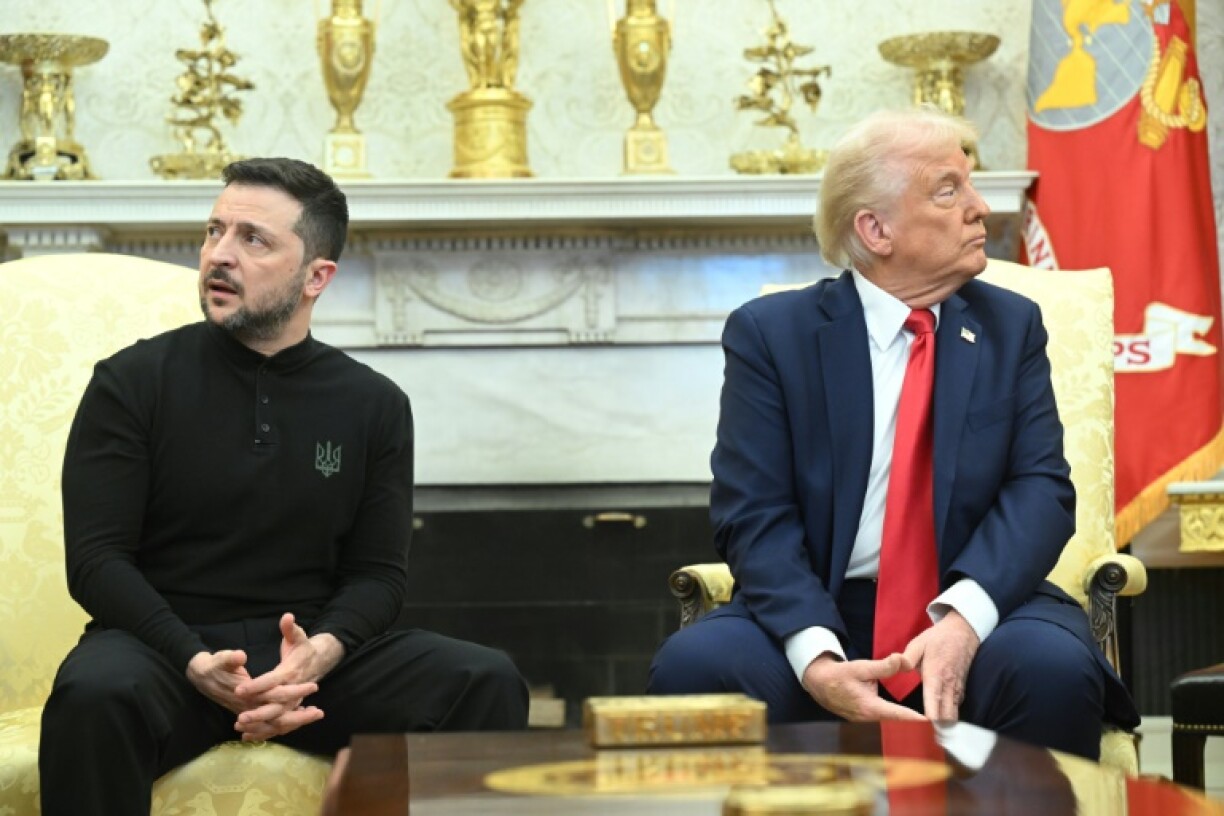 Donald Trump and Volodymyr Zelensky had a public falling-out in the Oval Office