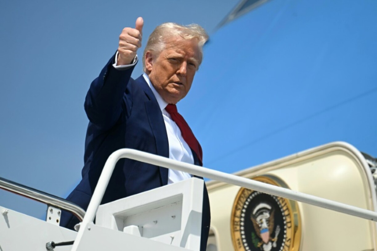 US President Donald Trump is heading to a turbulent Middle East