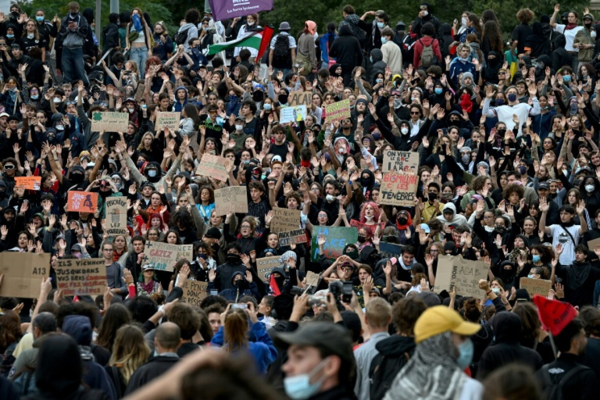 Last week's protests brought tens of thousands of people out on the streets across France