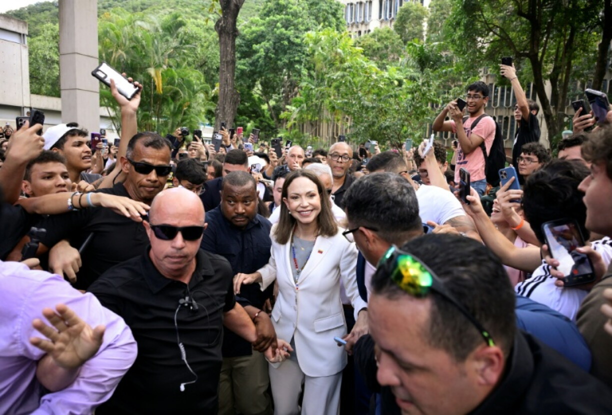 Opposition leader Maria Corina Machado has drawn large crowds of supporters since her return to Venezuela