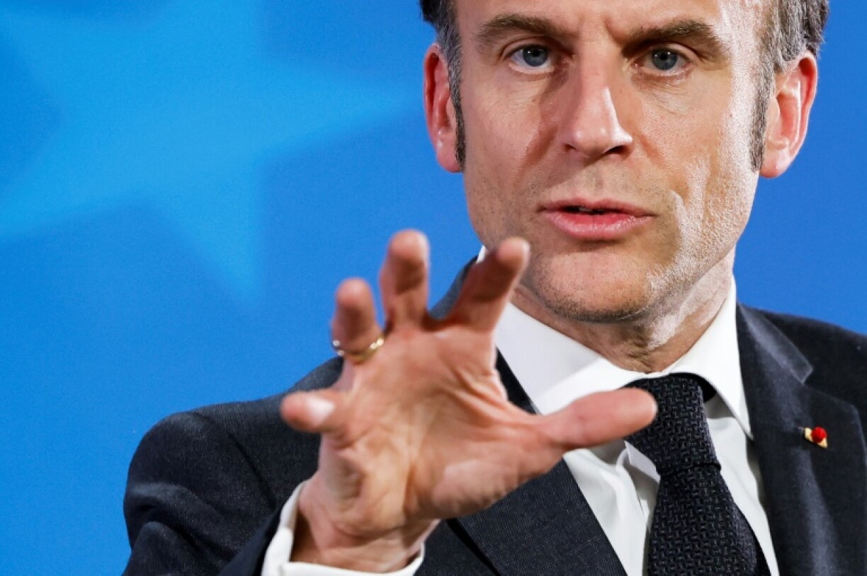President Emmanuel Macron has called for a defence spending surge and suggested extending France's nuclear deterrent to European partners