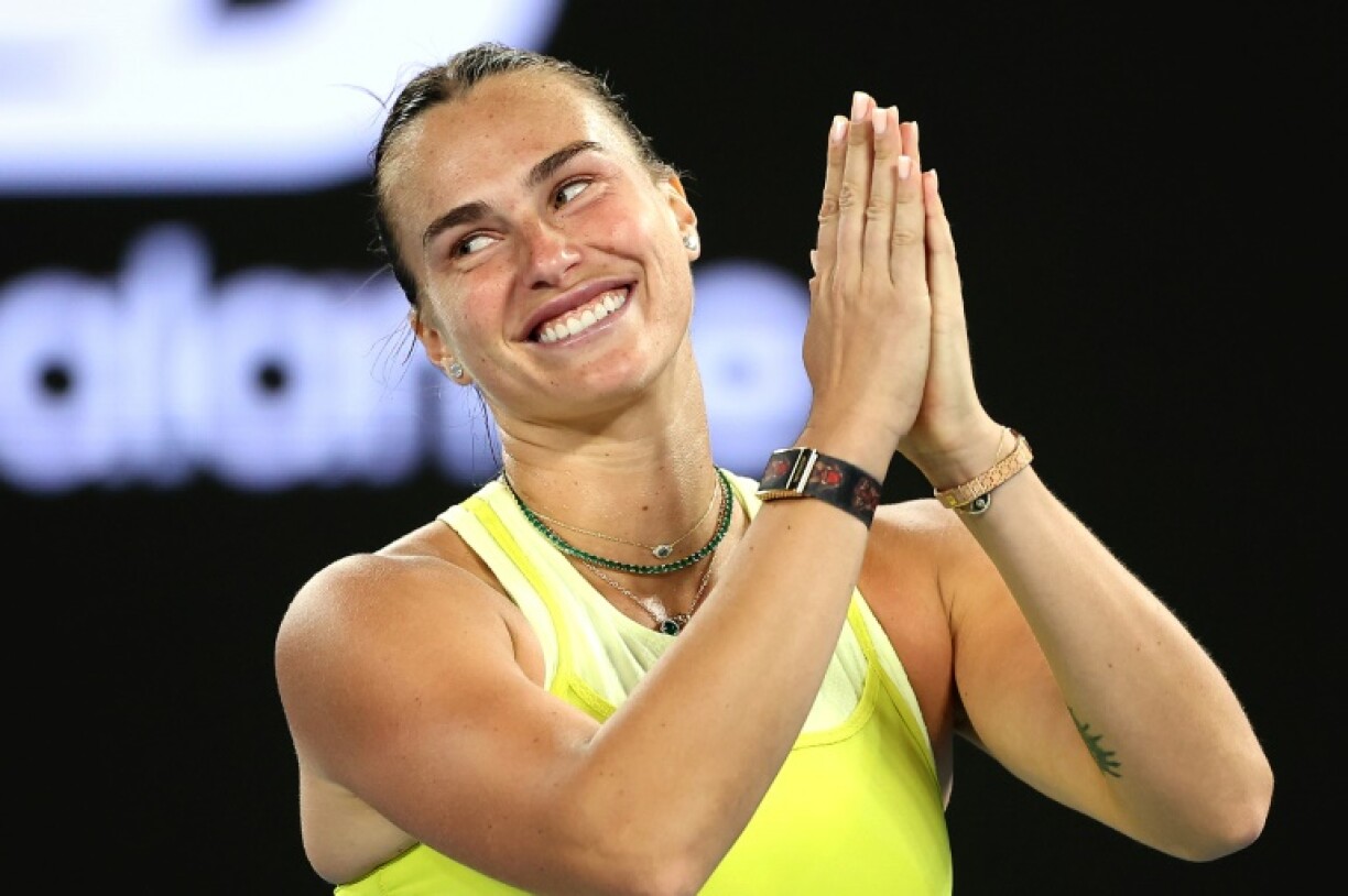 Defending champion Aryna Sabalenka faces Paul Badosa in the semi-finals on Thursday