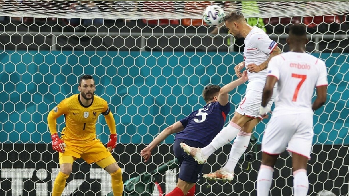 Le premier but de Seferovic face à la France le 28 juin 2021