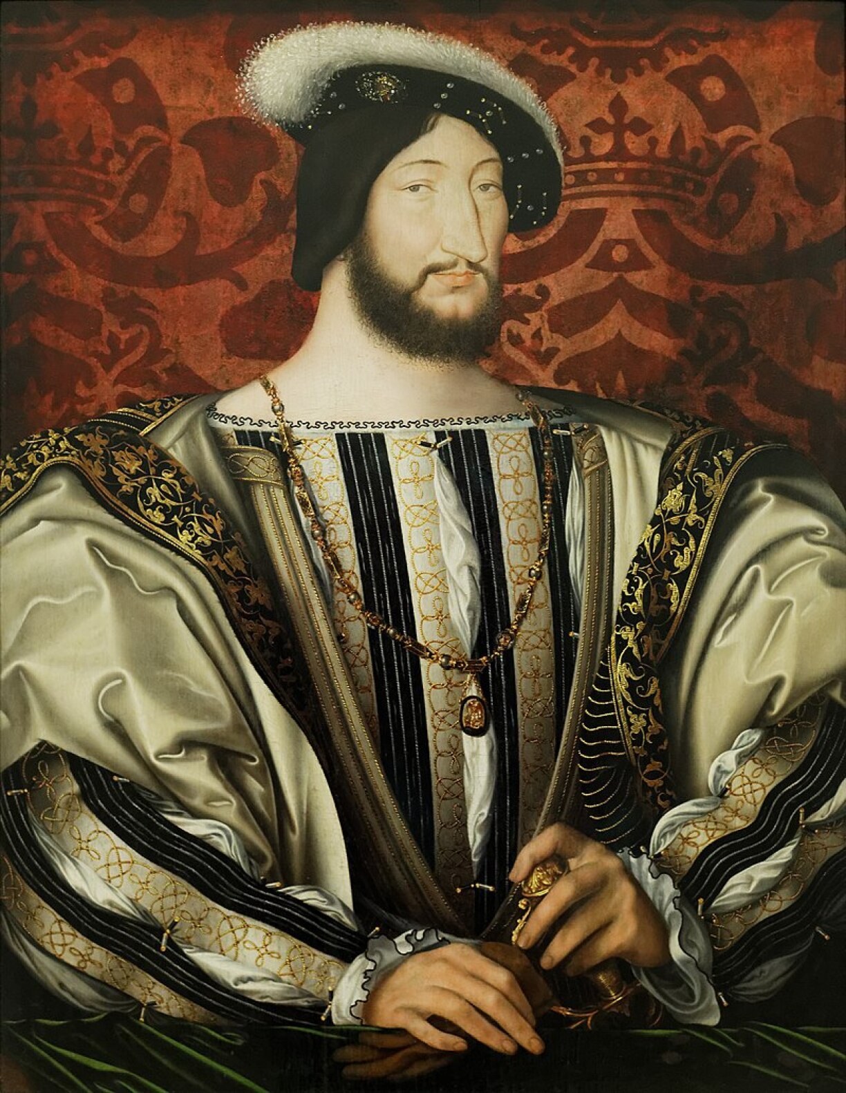 King Francis I of France was an admirer of the House of Luxembourg and the rival of Charles V.