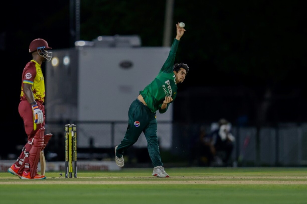 Saim Ayub scored 57 runs and picked up two wickets as Pakistan eased to victory against the West Indies