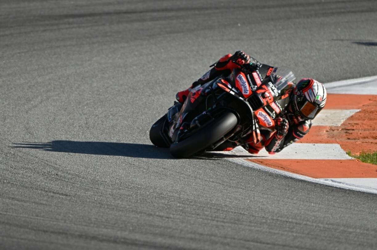 Aprilia's Marco Bezzecchi secured his fifth pole of the season in Valencia