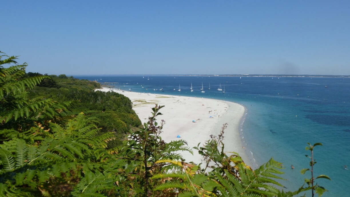 La plage des Grands Sables.