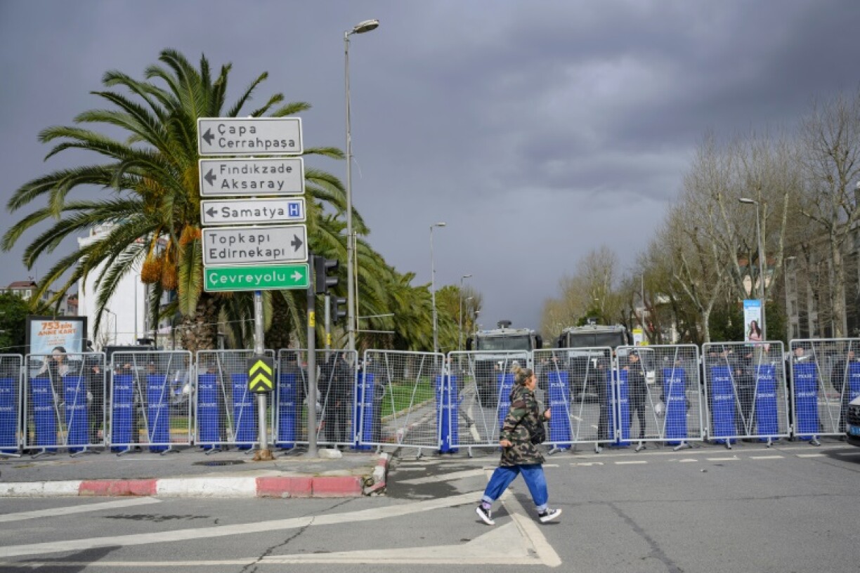 Police immediately blocked off access to Istanbul City Hall as well as the city's central Taksim Square
