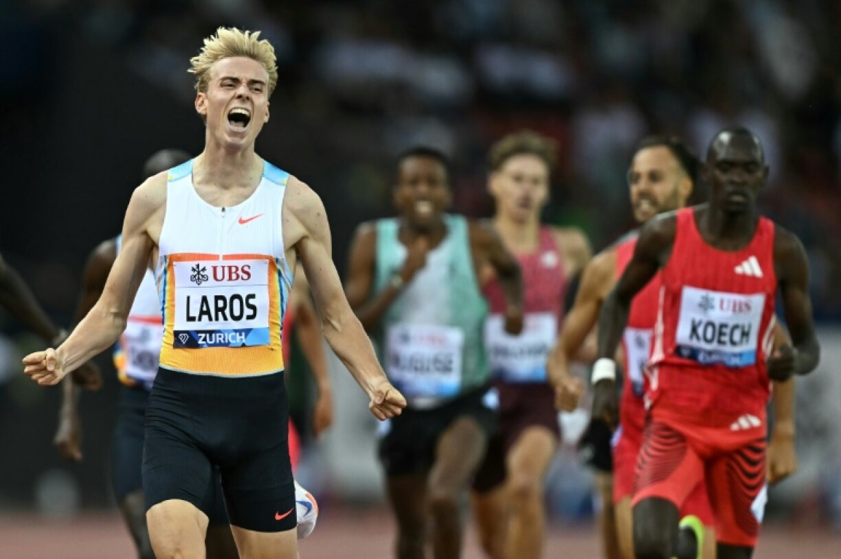 Niels Laros may be only 20 but the Dutch youngster is a live gold medal hope in the men's 1500 metres