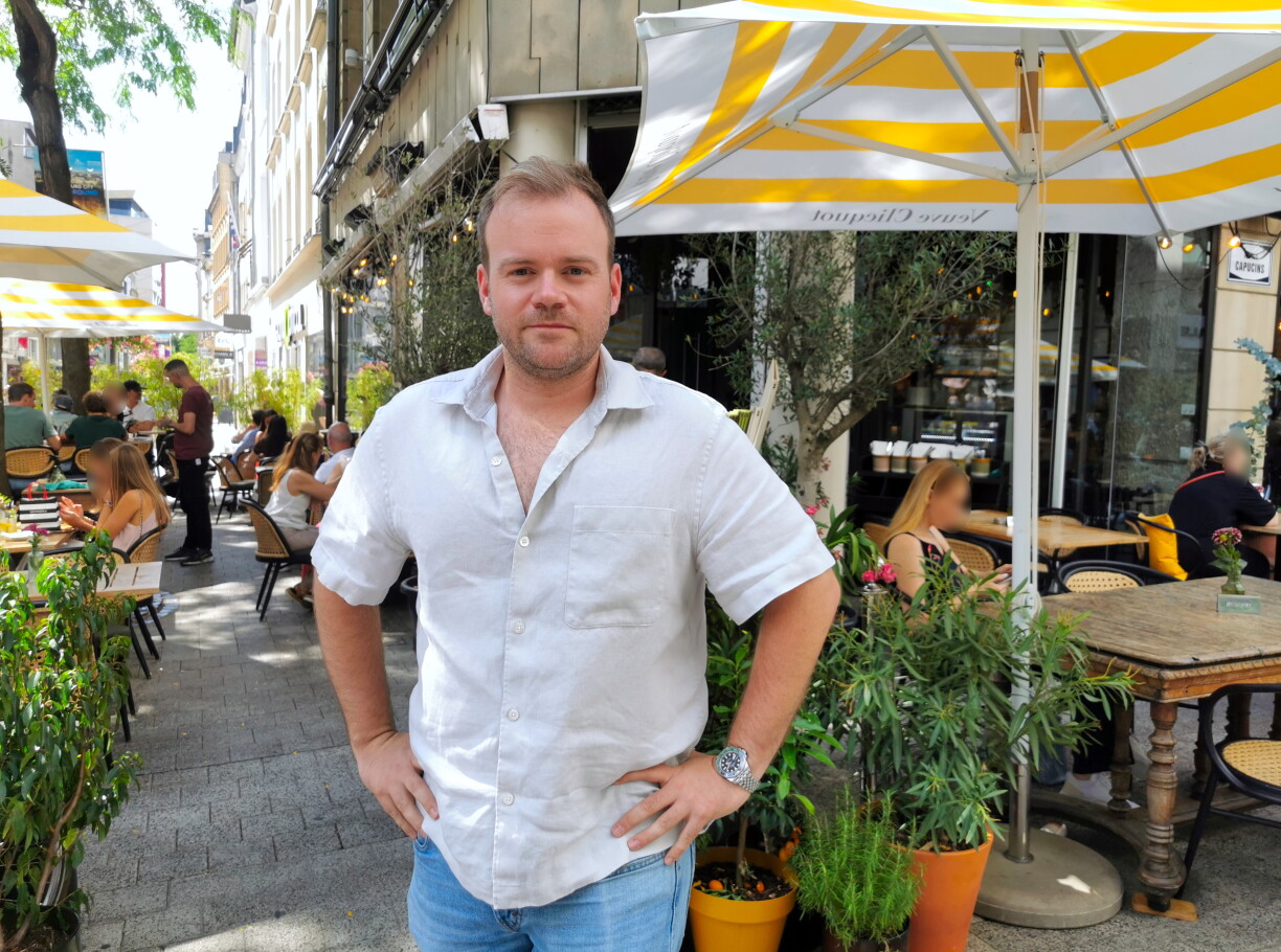 Alexandre De Toffol, qui dirige plusieurs restaurants à Luxembourg avec son frère, est devenu l’un des porte-voix des commerçants sur les questions de sécurité.