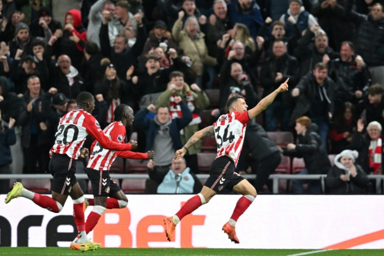 Granit Xhaka scored Sunderland's equaliser