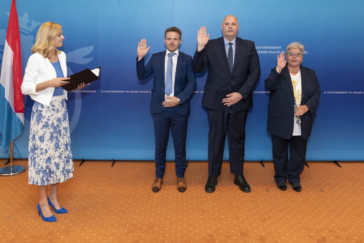 Assermentatioun no de Gemengewalen 2023