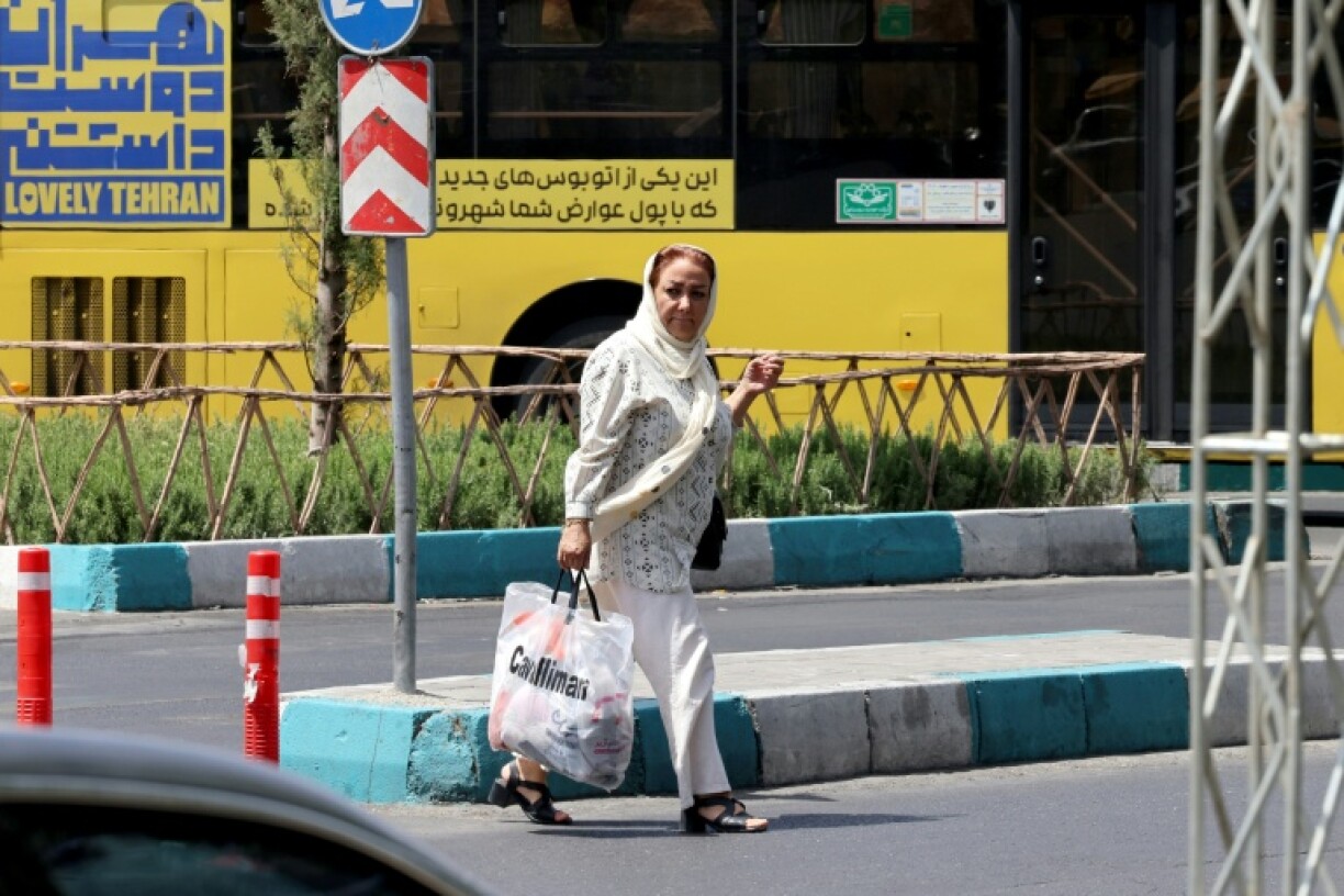 Overnight bombing by Israel had left Tehranis wary of renewed violence after nearly two weeks of fighting