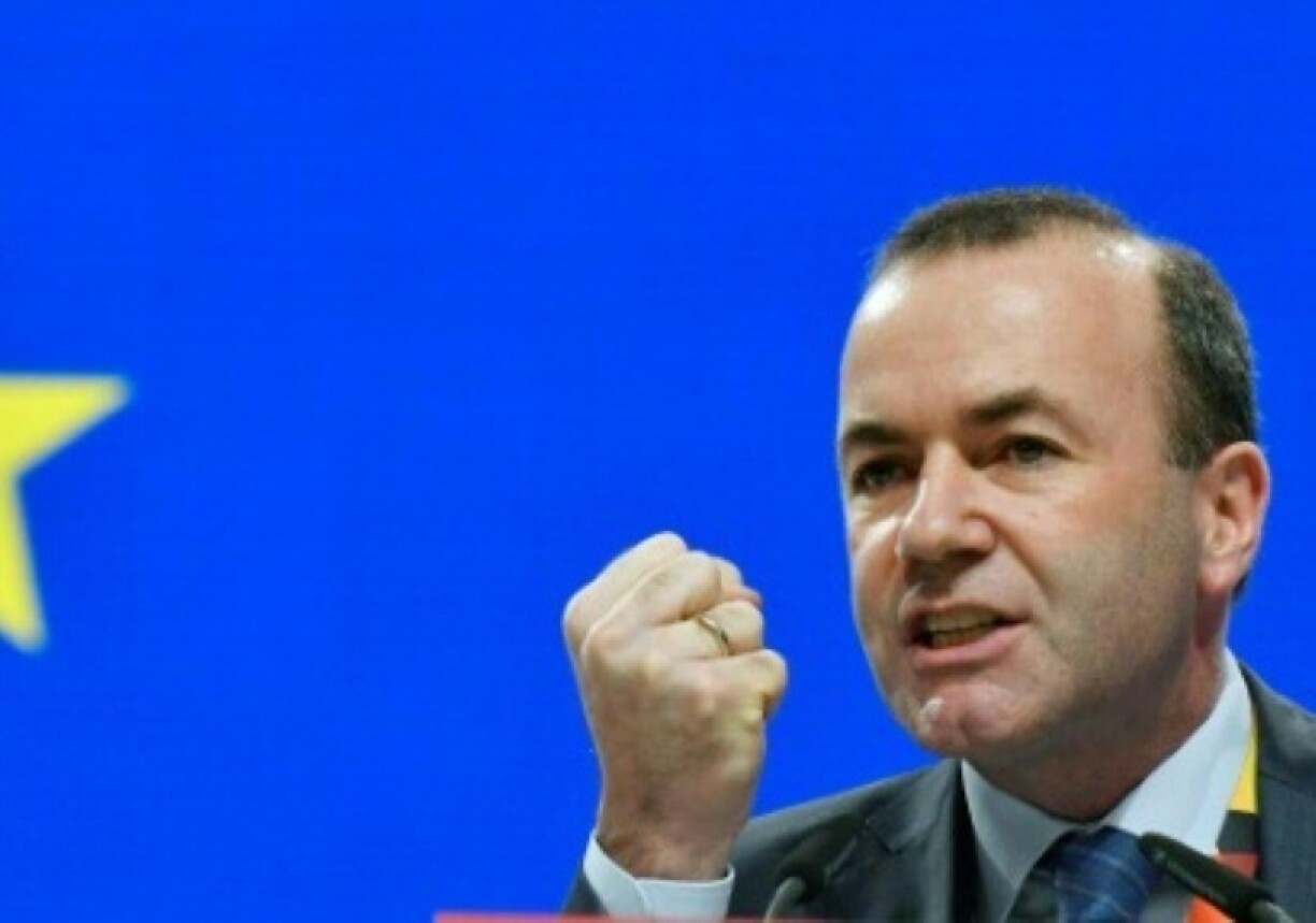 L'Allemand Manfred Weber, chef de file de la droite européenne (PPE).