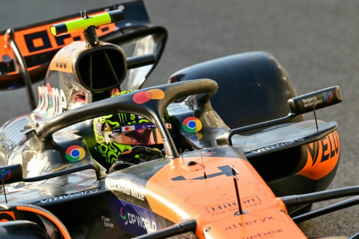 Lando Norris was second quickest in final practice for the Abu Dhabi GP just behind teammate Oscar Piastri