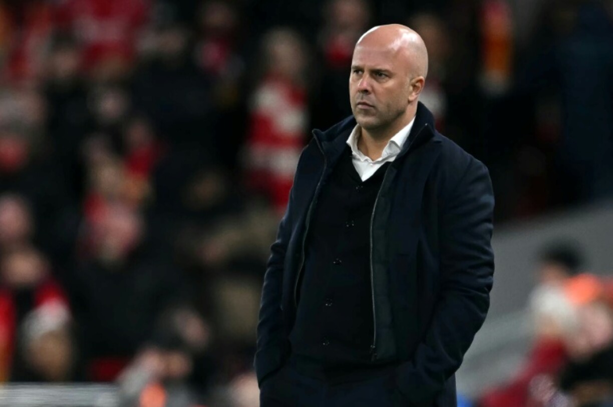 Liverpool manager Arne Slot is under mounting pressure