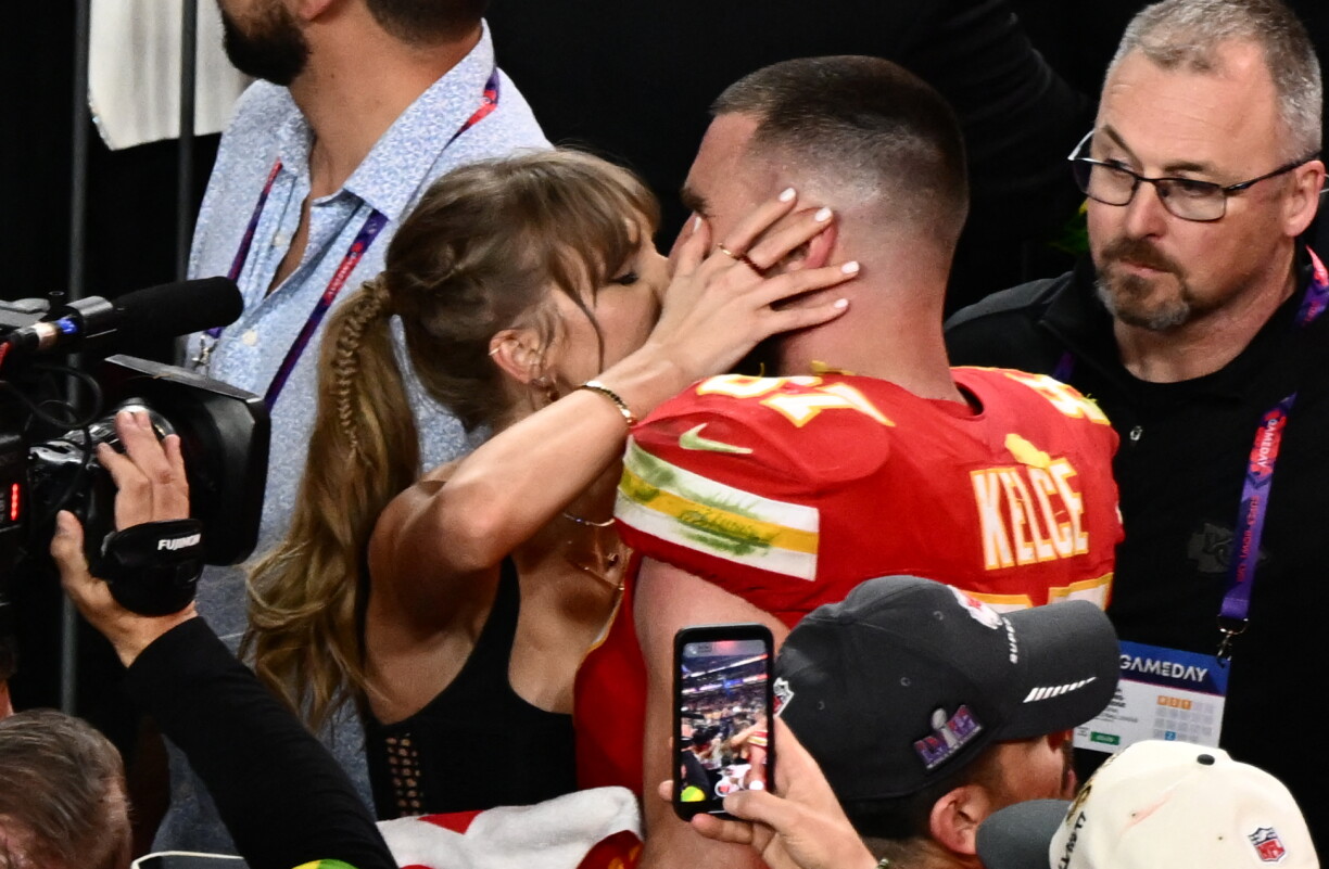 Taylor Swift an Travis Kelce