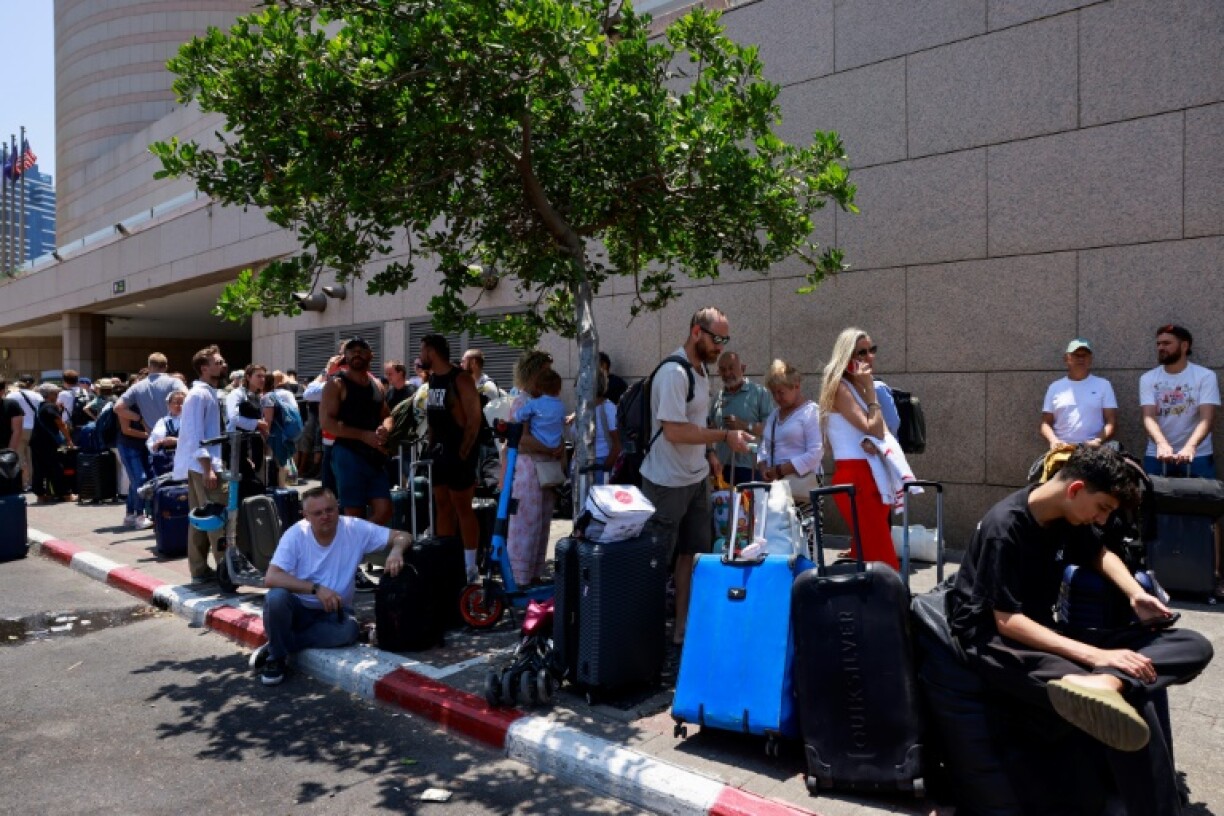 Foreigners have rushed to leave both Israel and Iran